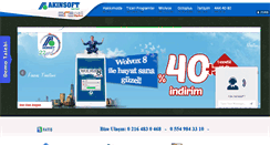 Desktop Screenshot of akinsoftbayisi.com